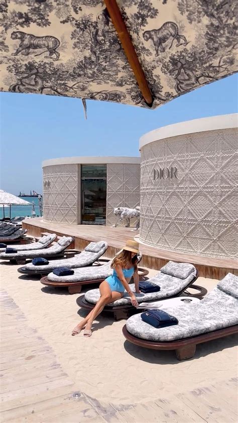 dior dubai beach|nammos dubai beach club.